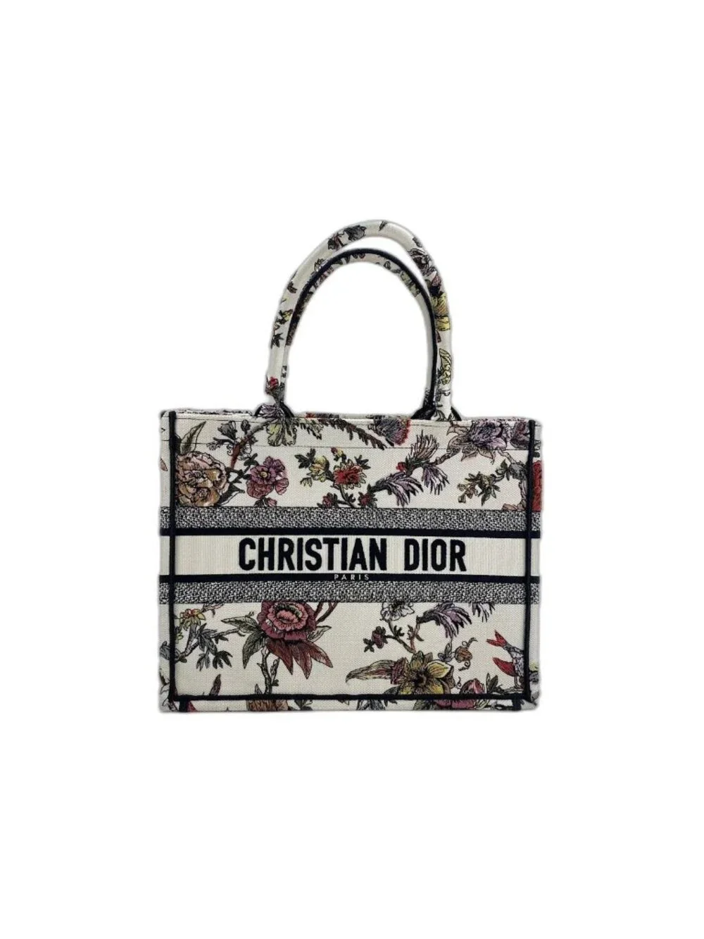 Dior Tote Book White